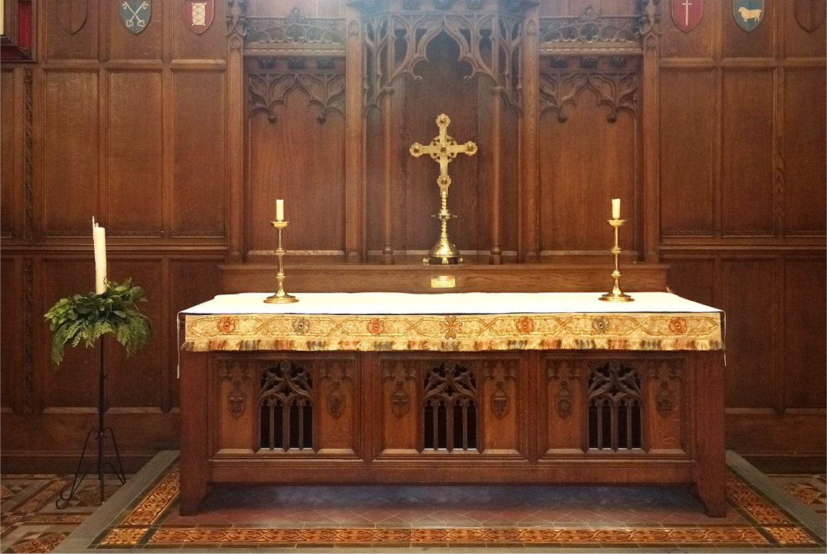 Altar Table & Reredos